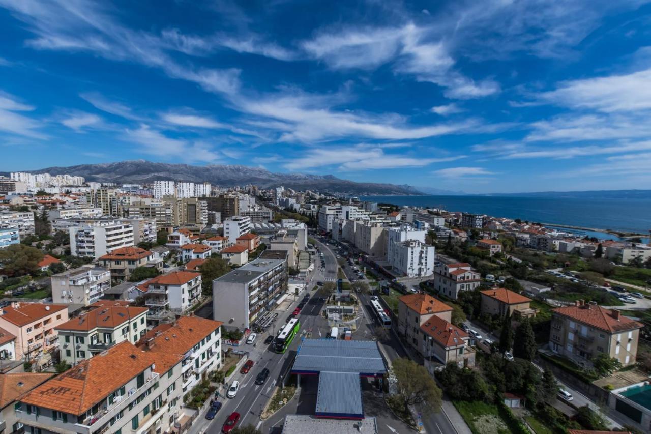 Penthouse Horizont Appartement Split Buitenkant foto