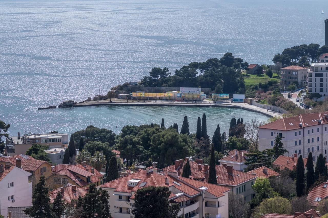 Penthouse Horizont Appartement Split Buitenkant foto
