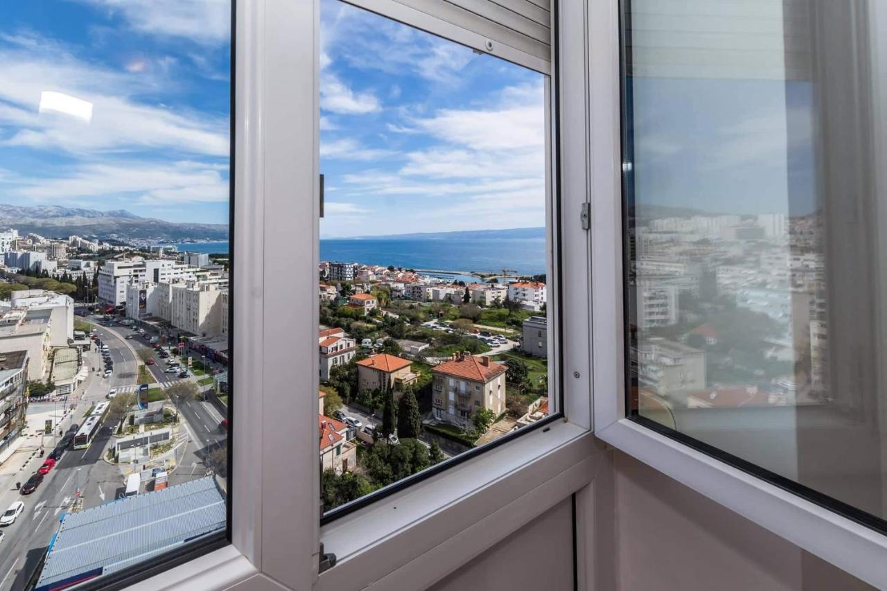 Penthouse Horizont Appartement Split Buitenkant foto