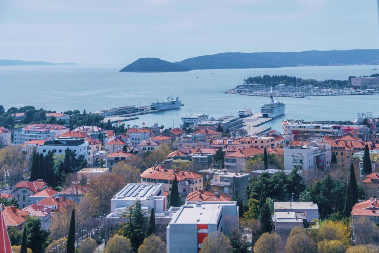 Penthouse Horizont Appartement Split Buitenkant foto