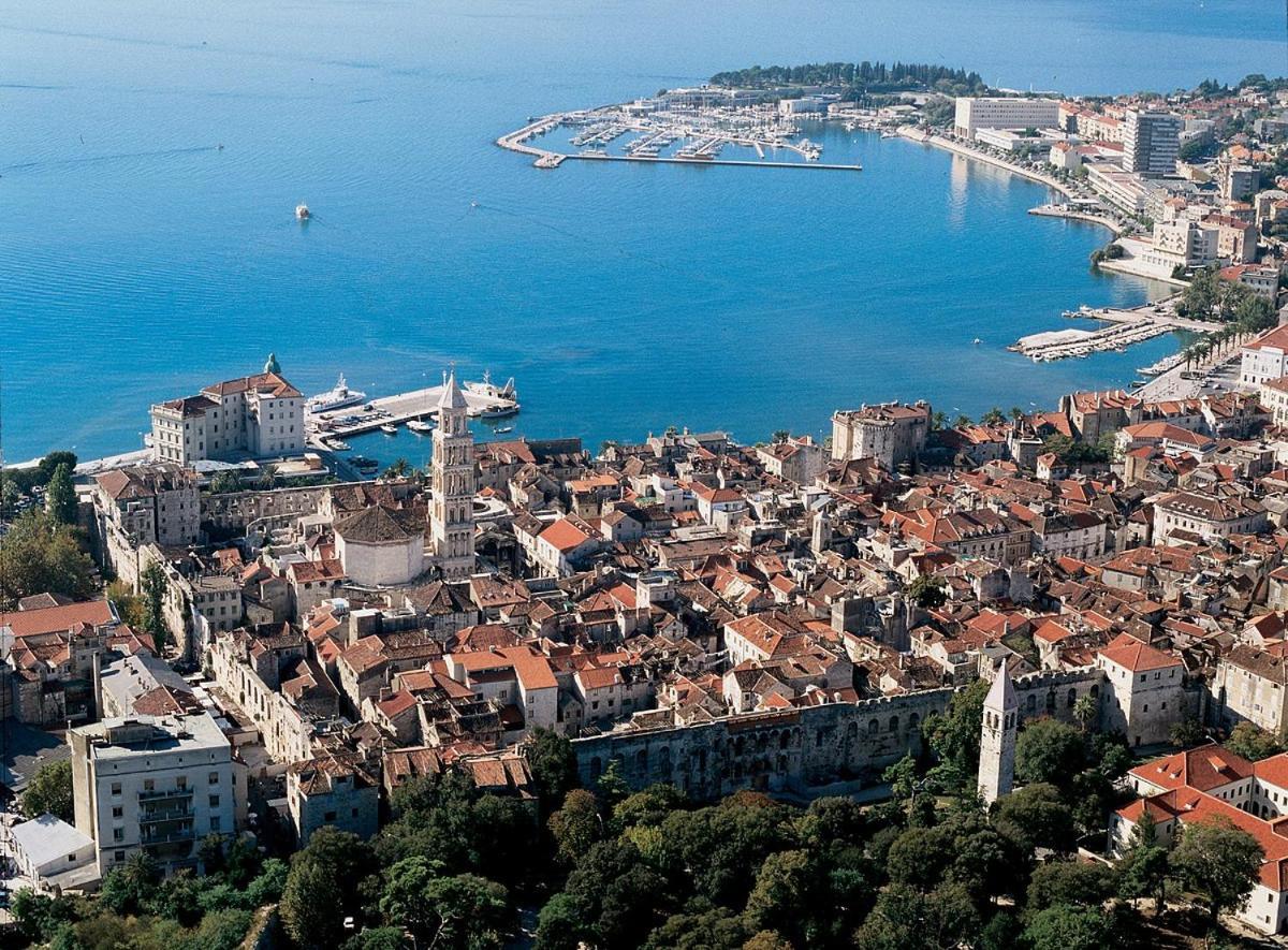 Penthouse Horizont Appartement Split Buitenkant foto