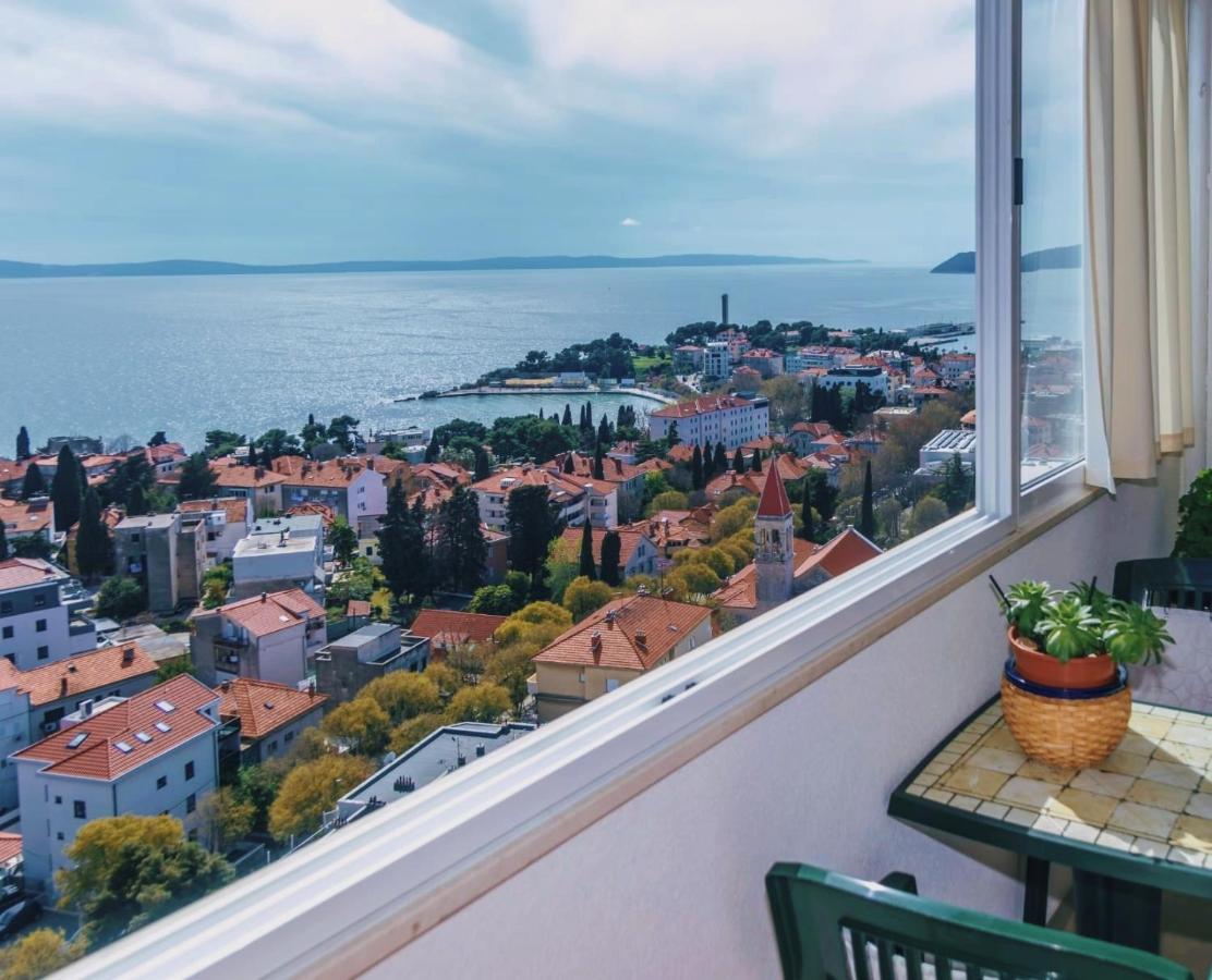 Penthouse Horizont Appartement Split Buitenkant foto
