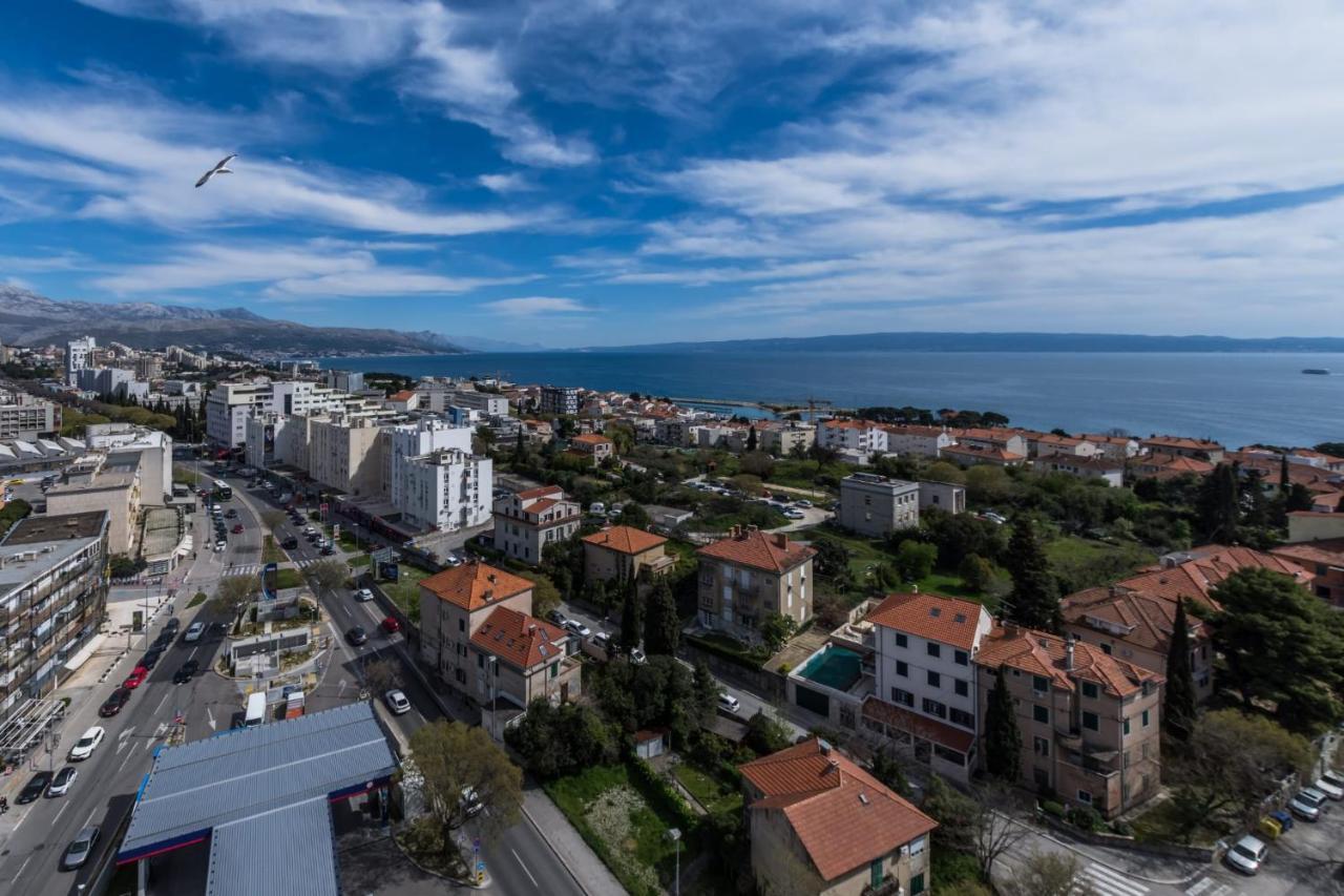 Penthouse Horizont Appartement Split Buitenkant foto